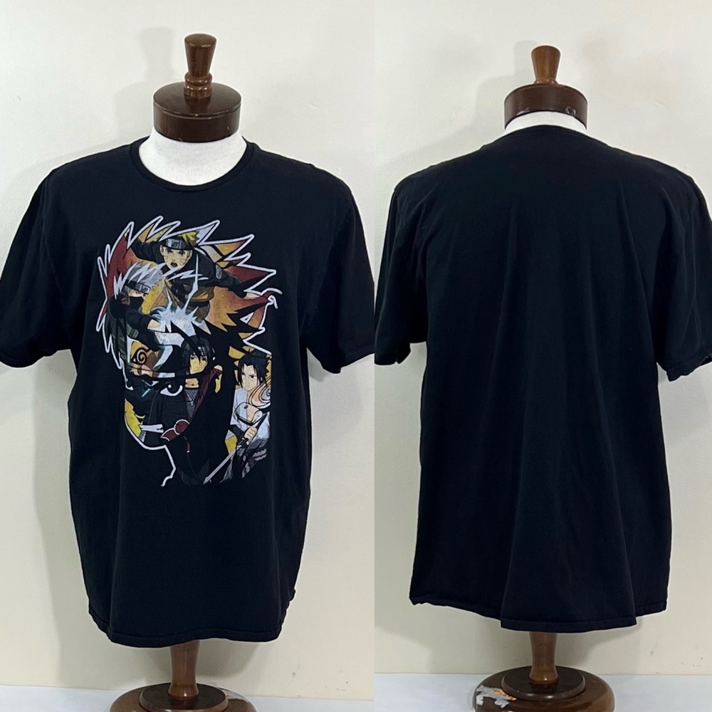 Naruto Men’s Short Sleeve Graphic T-Shirt